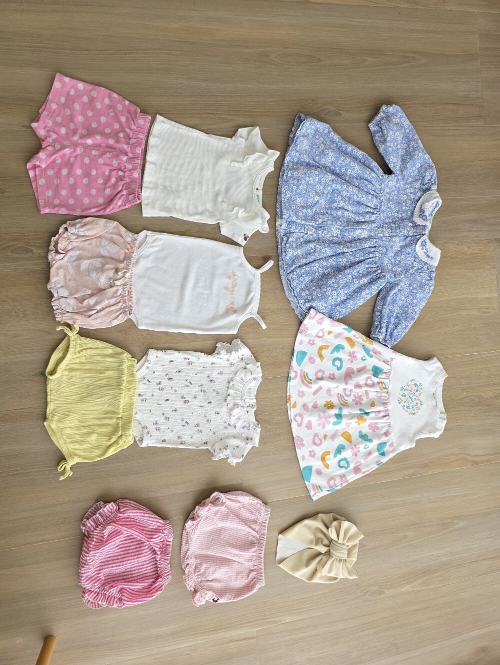Baby Girl Clothing Bundle 12M–18M 🌸 Dresses, Bloomers & Sets